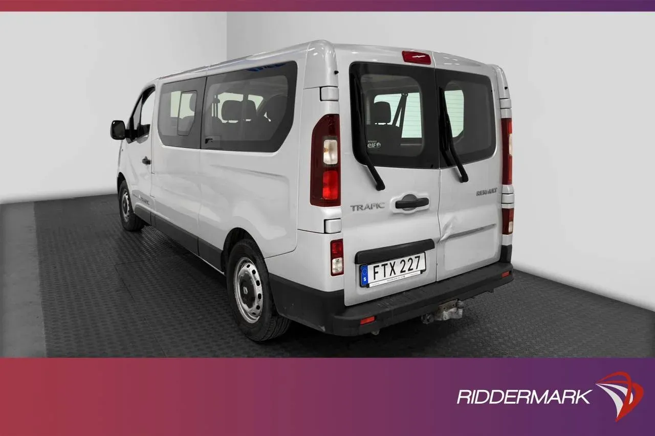 Renault Trafic Lång 1.6dCi 125hk Värmare Dragkrok 9-Sits Image 2